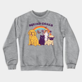 Squad Goals Crewneck Sweatshirt